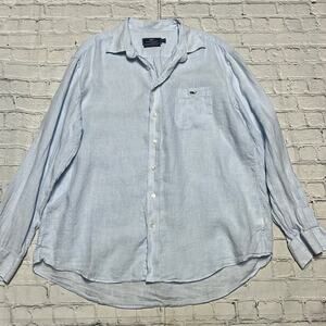 Vineyard Vines Linen Top Shirt XL